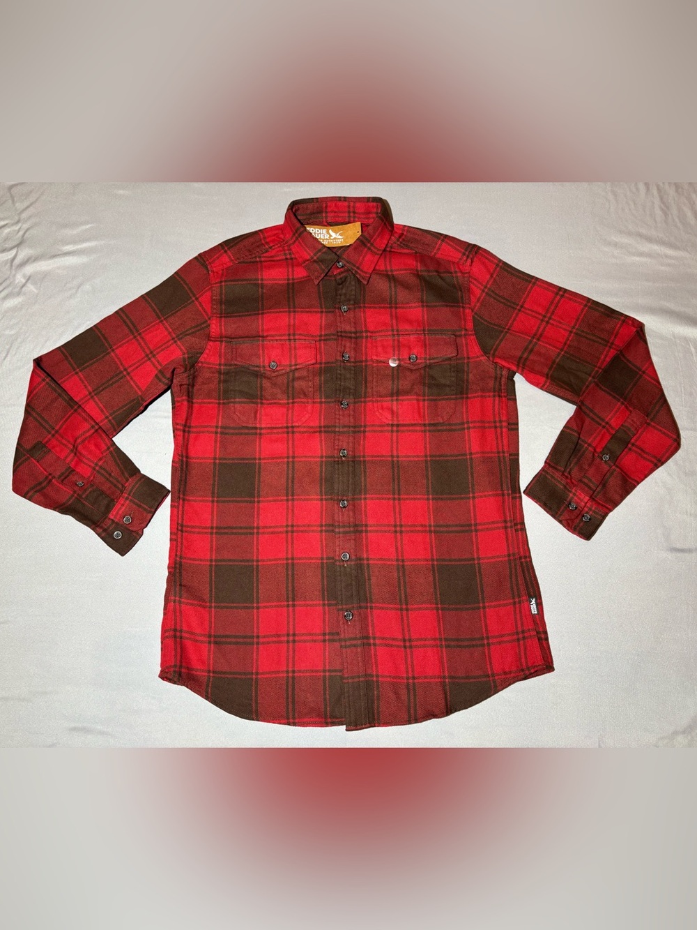 Eddie Bauer Men's Adventurer 4S Long-Sleeve Flannel Size TM